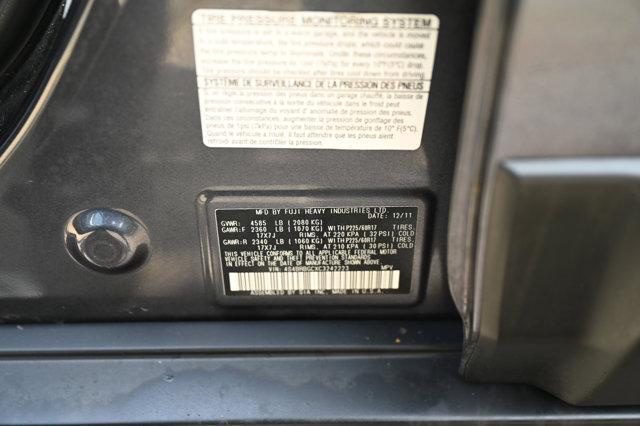 Photo of 2012 Graphite Gray Metallic Subaru Outback