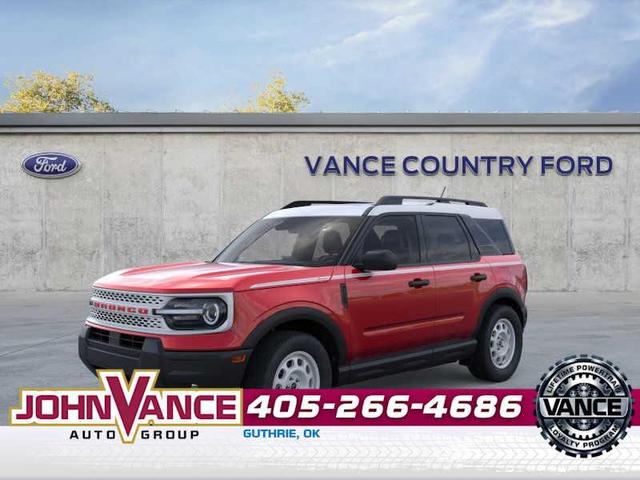 Photo of 2025 Ruby Red Metallic Tinted Clearcoat Ford Bronco Sport