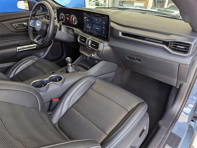 Photo of 2024 Vapor Blue Metallic Ford Mustang