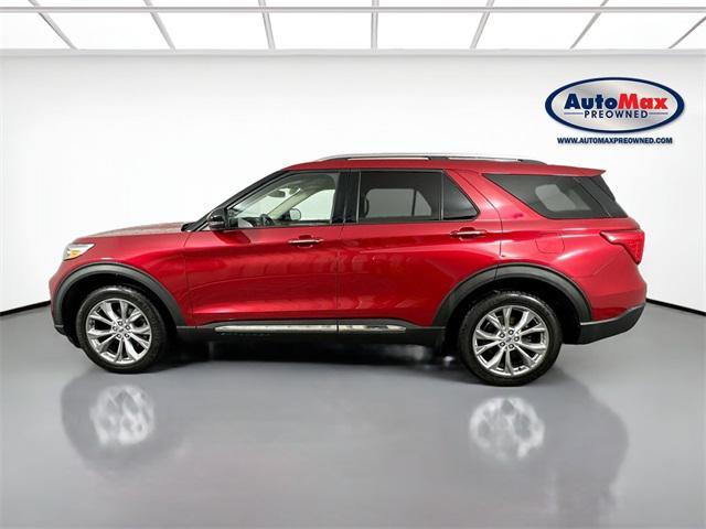 Photo of 2021 Red Metallic Ford Explorer