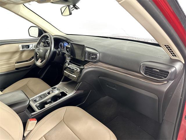 Photo of 2021 Red Metallic Ford Explorer