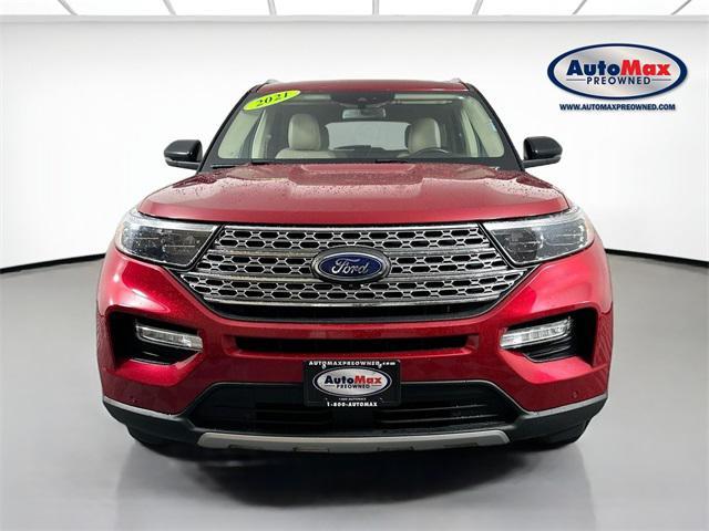 Photo of 2021 Red Metallic Ford Explorer