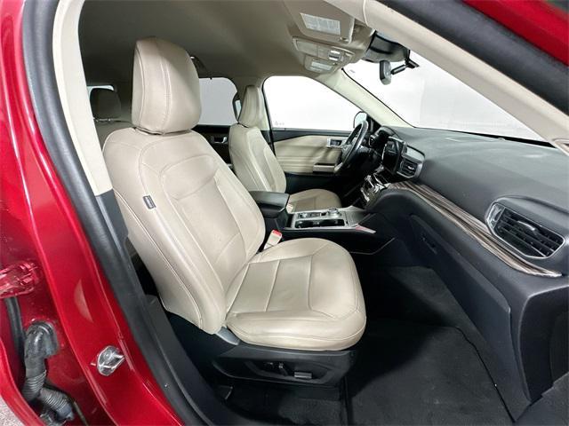 Photo of 2021 Red Metallic Ford Explorer