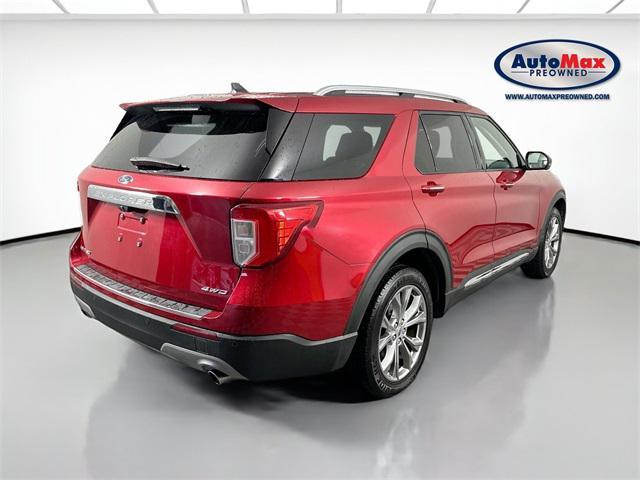 Photo of 2021 Red Metallic Ford Explorer