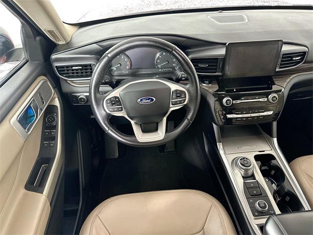 Photo of 2021 Red Metallic Ford Explorer