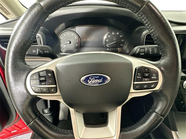 Photo of 2021 Red Metallic Ford Explorer