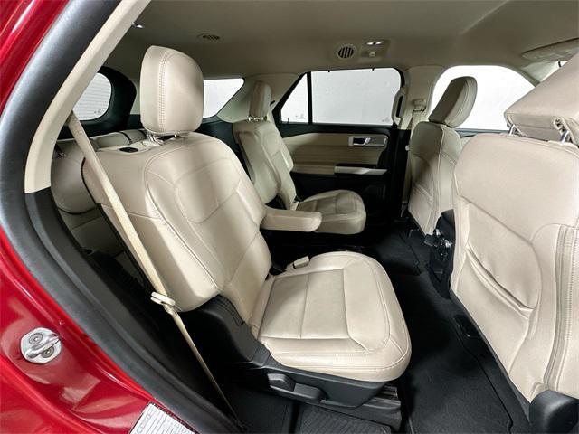 Photo of 2021 Red Metallic Ford Explorer