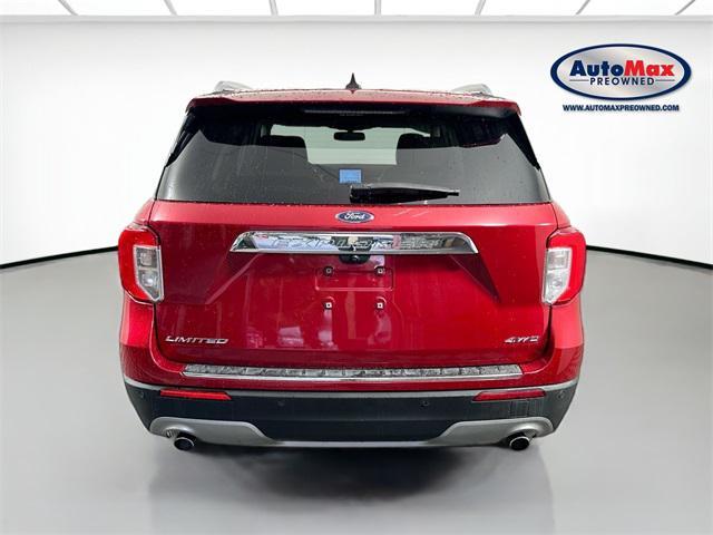 Photo of 2021 Red Metallic Ford Explorer