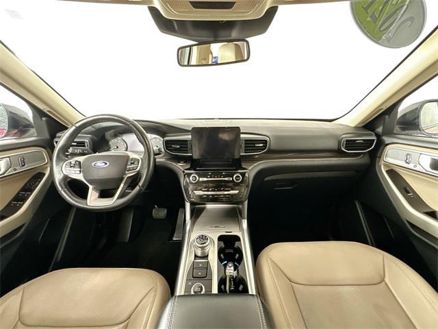 Photo of 2021 Red Metallic Ford Explorer