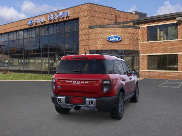 Photo of 2025 Ruby Red Metallic Tinted Clearcoat Ford Bronco Sport