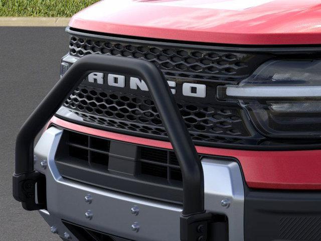 Photo of 2025 Ruby Red Metallic Tinted Clearcoat Ford Bronco Sport