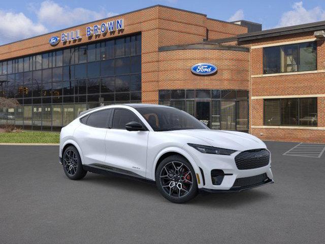 Photo of 2025 Star White Metallic Tri-Coat Ford Mustang Mach-E