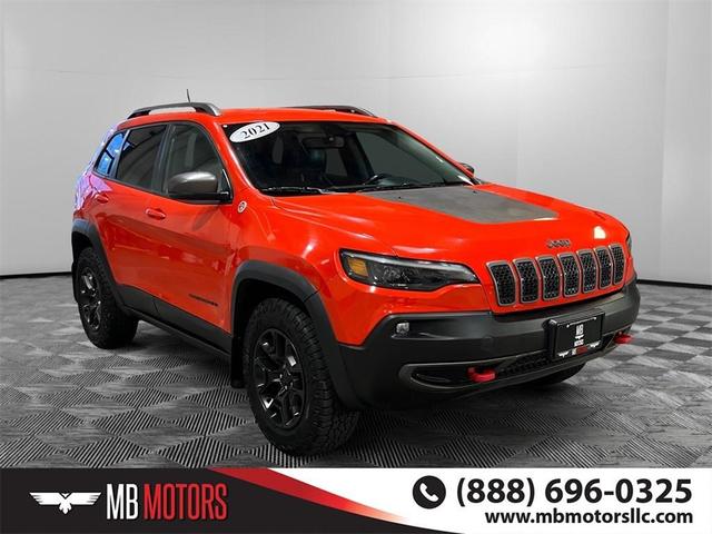Photo of 2021 Spitfire Orange Clearcoat Jeep Cherokee