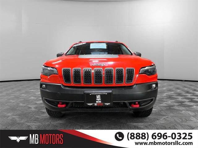 Photo of 2021 Spitfire Orange Clearcoat Jeep Cherokee