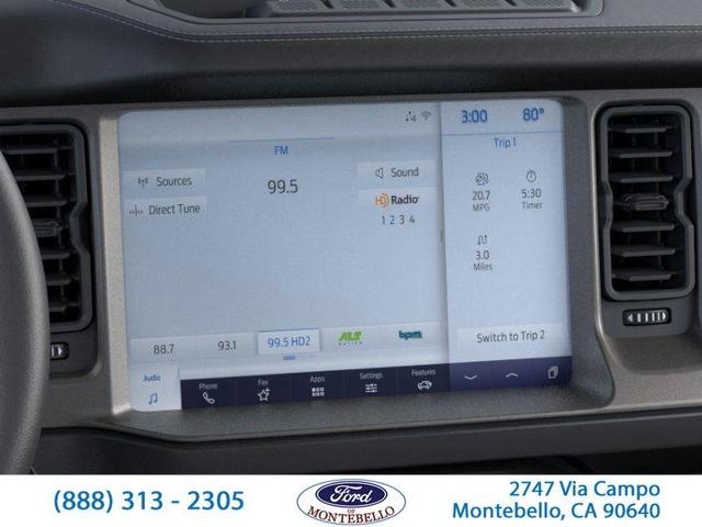 Photo of 2025 Shadow Black Ford Bronco