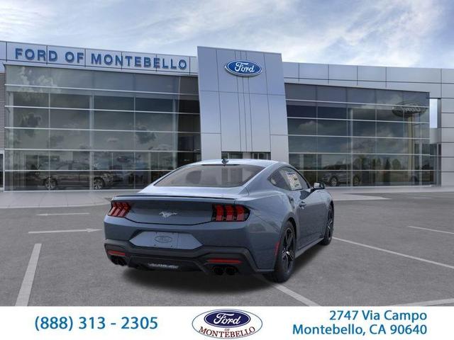 Photo of 2025 Vapor Blue Metallic Ford Mustang