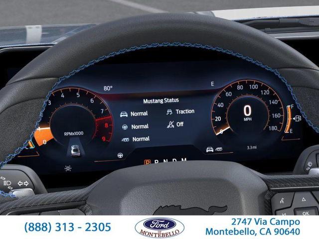 Photo of 2025 Vapor Blue Metallic Ford Mustang