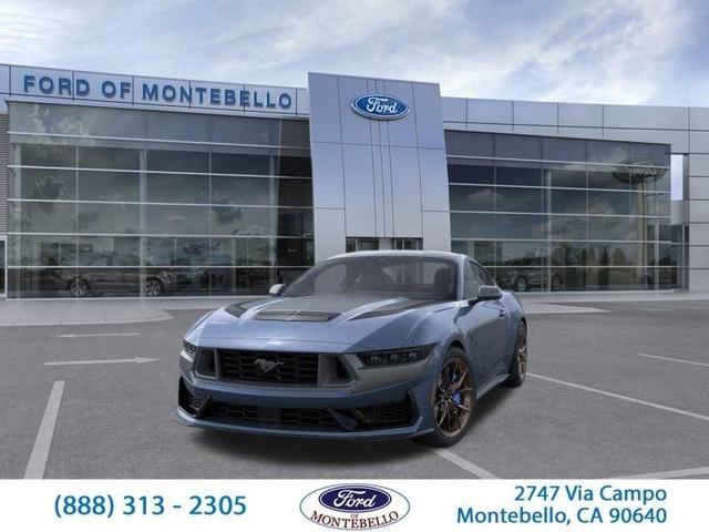 Photo of 2025 Vapor Blue Metallic Ford Mustang