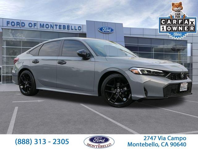 Photo of 2025 Urban Gray Pearl Honda Civic
