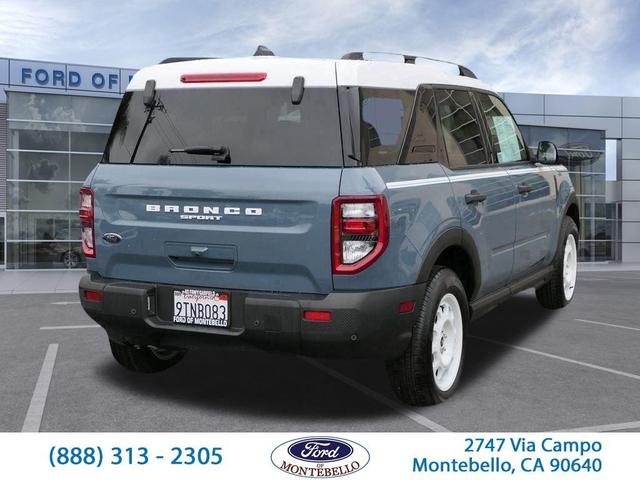 Photo of 2025 Azure Gray Metallic Ford Bronco Sport
