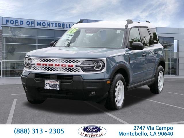 Photo of 2025 Azure Gray Metallic Ford Bronco Sport