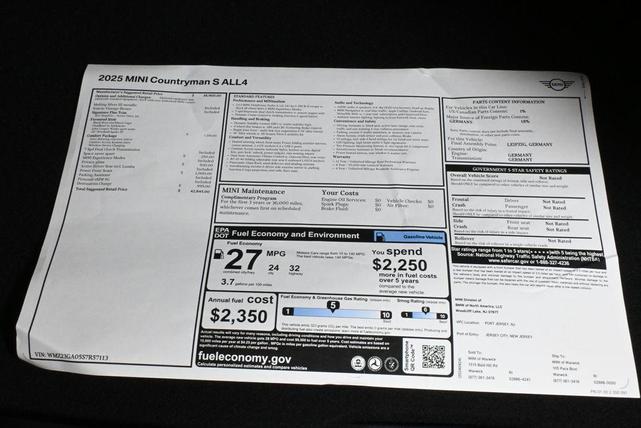 Photo of 2025 Silver MINI Countryman