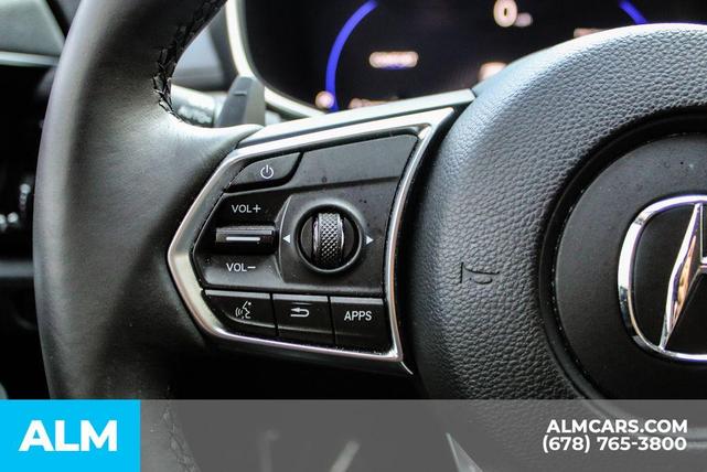 Photo of 2023 Liquid Carbon Metallic Acura MDX