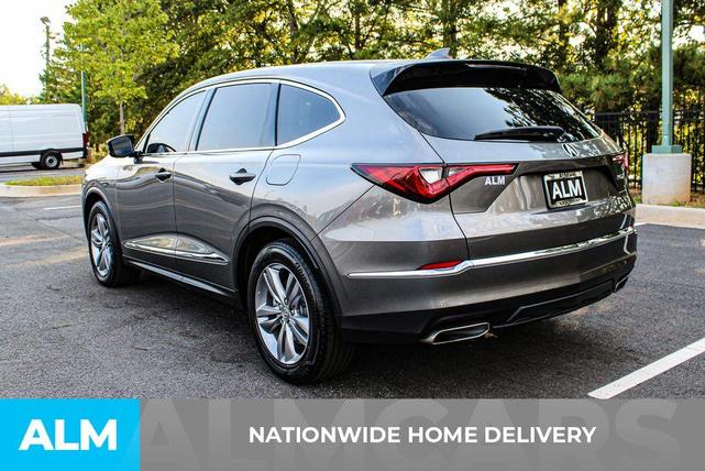 Photo of 2023 Liquid Carbon Metallic Acura MDX