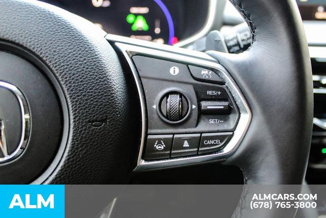 Photo of 2023 Liquid Carbon Metallic Acura MDX