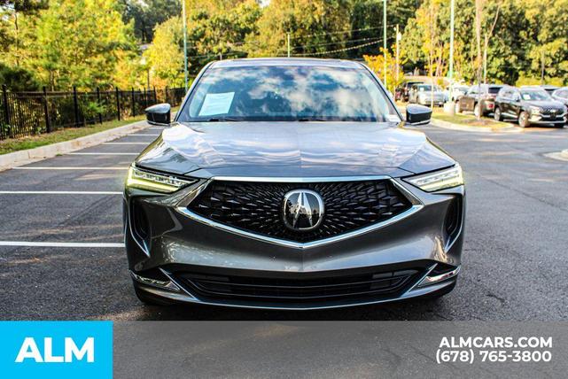 Photo of 2023 Liquid Carbon Metallic Acura MDX