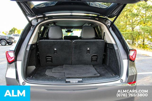Photo of 2023 Liquid Carbon Metallic Acura MDX