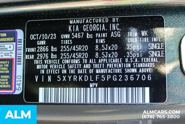 Photo of 2023 Aruba Green Kia Sorento