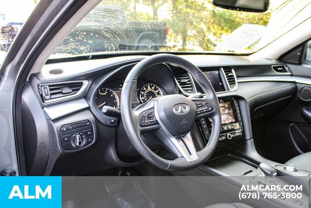 Photo of 2021 Graphite Shadow INFINITI QX50