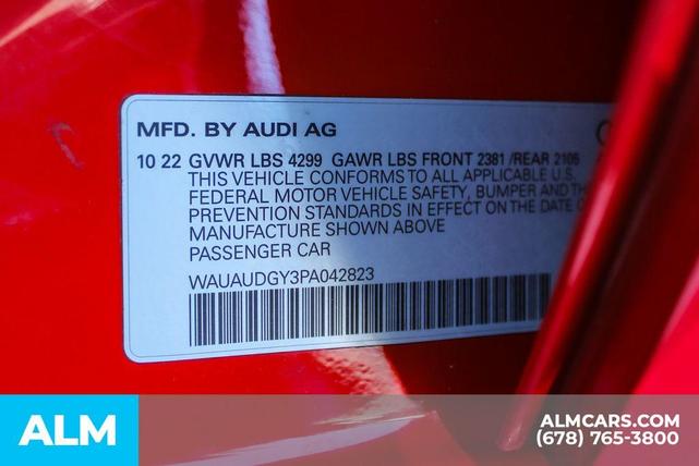 Photo of 2023 Tango Red Metallic Audi A3
