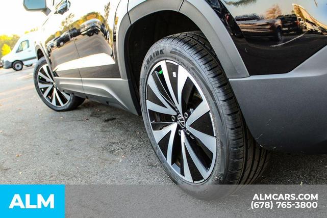Photo of 2024 Deep Black Pearl Effect Volkswagen Taos