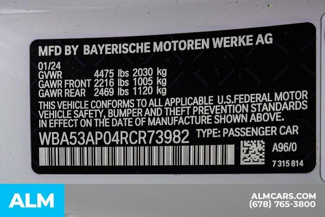 Photo of 2024 Mineral White Metallic BMW 430
