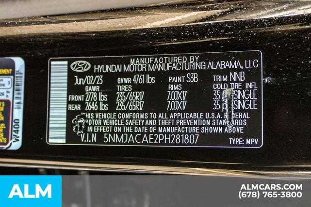 Photo of 2023 Phantom Black Hyundai TUCSON