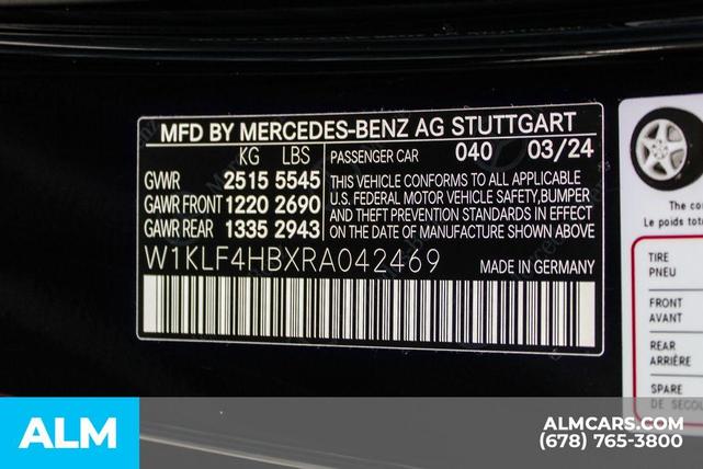 Photo of 2024 Black Mercedes-Benz E-Class
