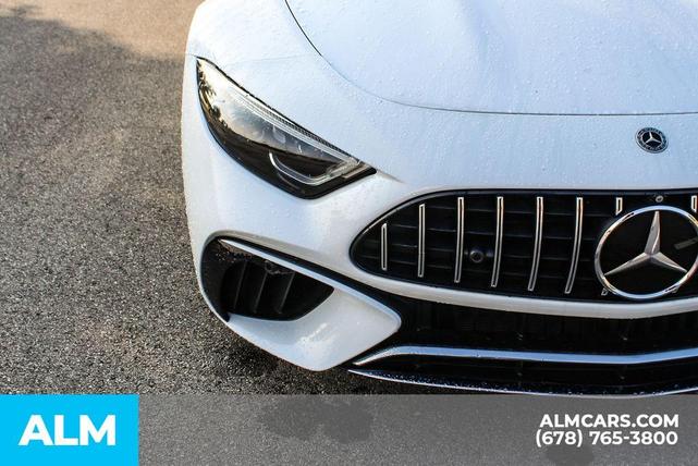 Photo of 2022 White Mercedes-Benz AMG SL 55