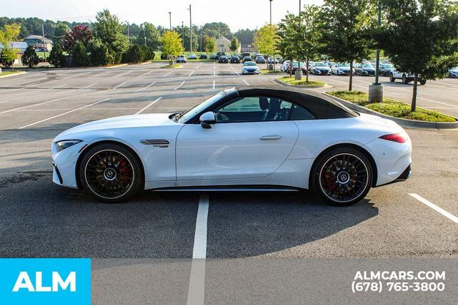 Photo of 2022 White Mercedes-Benz AMG SL 55