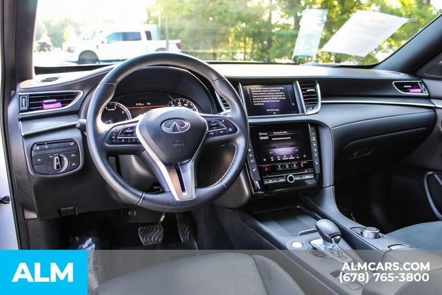 Photo of 2022 Majestic White INFINITI QX50
