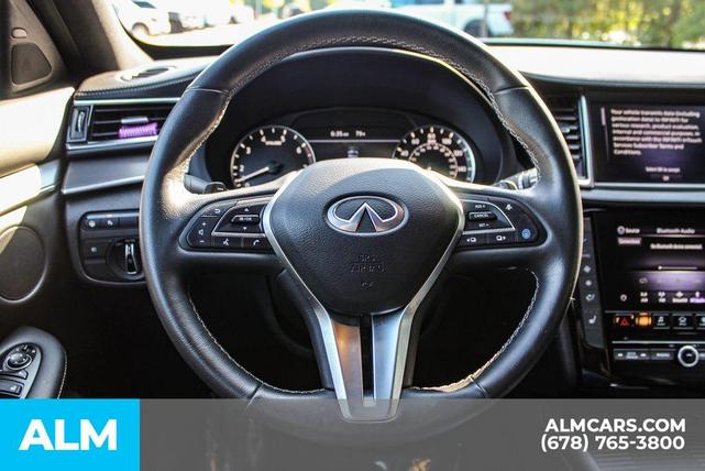 Photo of 2022 Majestic White INFINITI QX50
