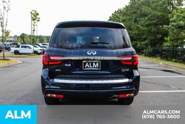 Photo of 2023 Hermosa Blue INFINITI QX80