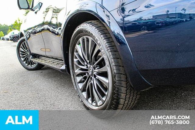 Photo of 2023 Hermosa Blue INFINITI QX80