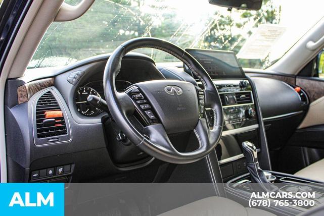 Photo of 2023 Hermosa Blue INFINITI QX80