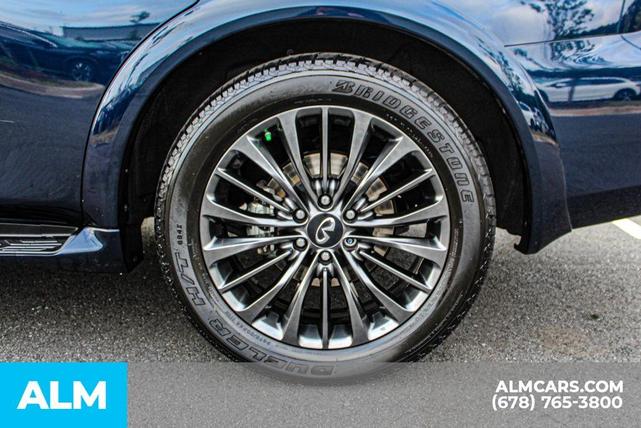 Photo of 2023 Hermosa Blue INFINITI QX80