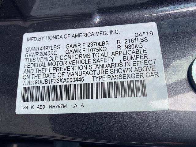 Photo of 2019 Modern Steel Metallic Acura TLX