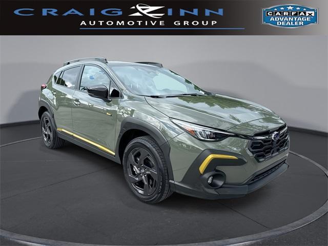 Photo of 2025 Alpine Green Subaru Crosstrek