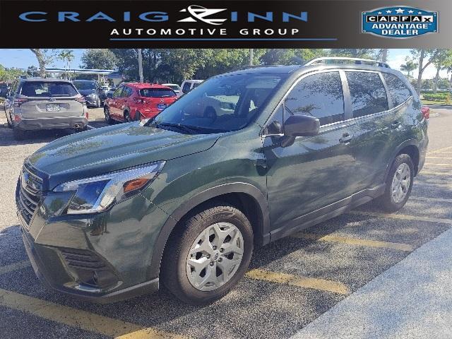 Photo of 2022 Cascade Green Silica Subaru Forester