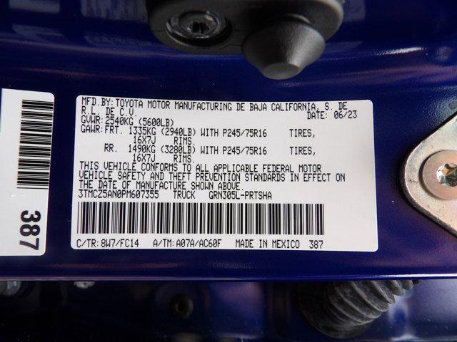 Photo of 2023 Blue Crush Metallic Toyota Tacoma